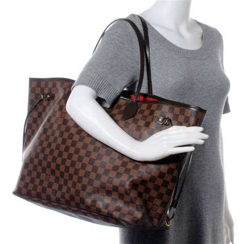 louis vuitton damier ebene neverfull mm replica|louis vuitton damier ebene geronimos.